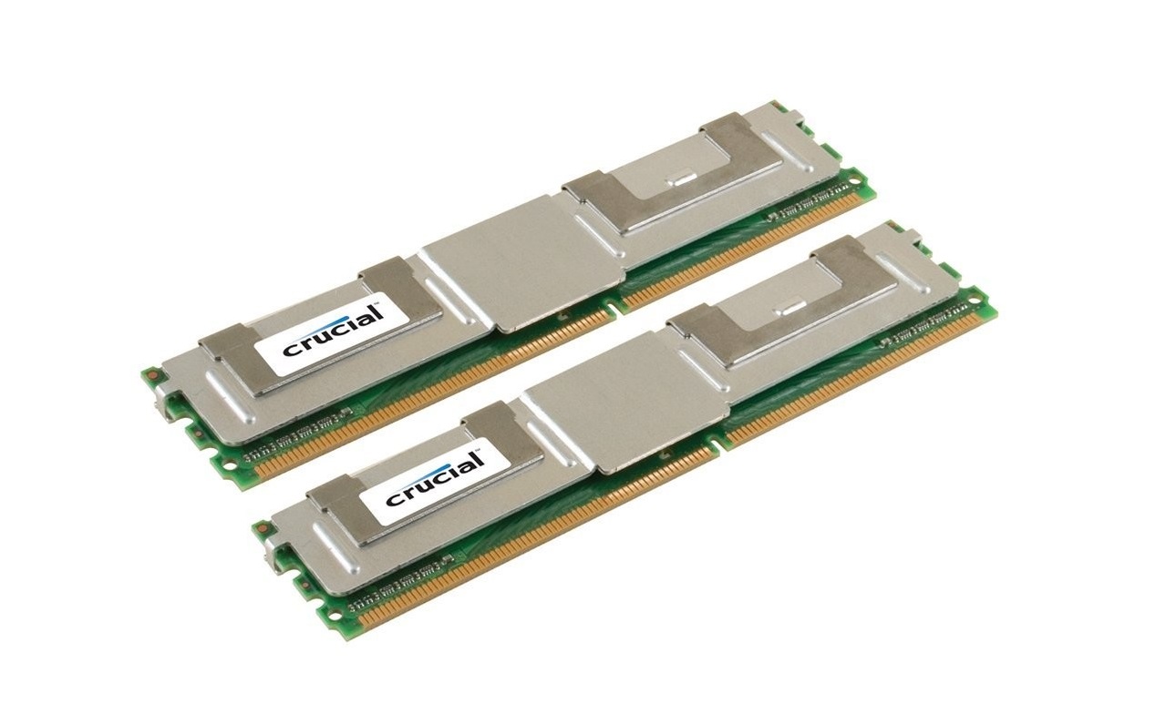 16GB (2x8GB) DDR2 Crucial PC2-5300 667MHz ECC FB-DIMM CL5 240pin
