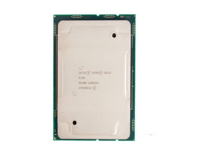 Intel 3.0GHz Xeon Gold 6136 12 Core Socket Lga 3647 Server Cpu CD8067303405800 SR3B2