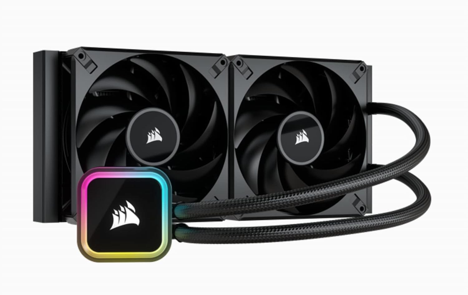 Corsair Icue H115i RGB ELite Liquid CPU Cooler 280mm Radiator Black CW-9060059-WW