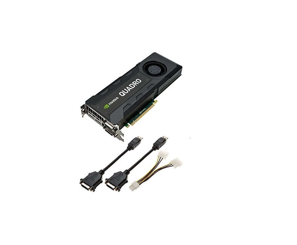 8GB PNY nVIDIA Quadro K5200 GDDR5 PCI-Expres 3.0 x16 Graphics Card VCQK5200-PB