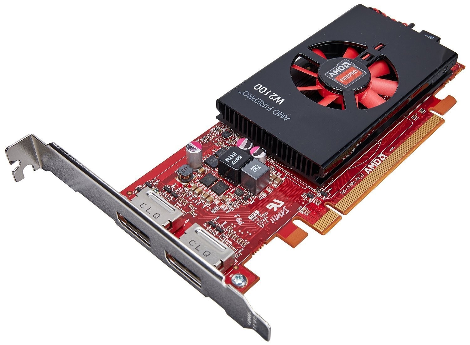 ATI AMD FirePro W2100 2GB GDDR3 Dual DP PCI-Express Graphics Card 100-505980