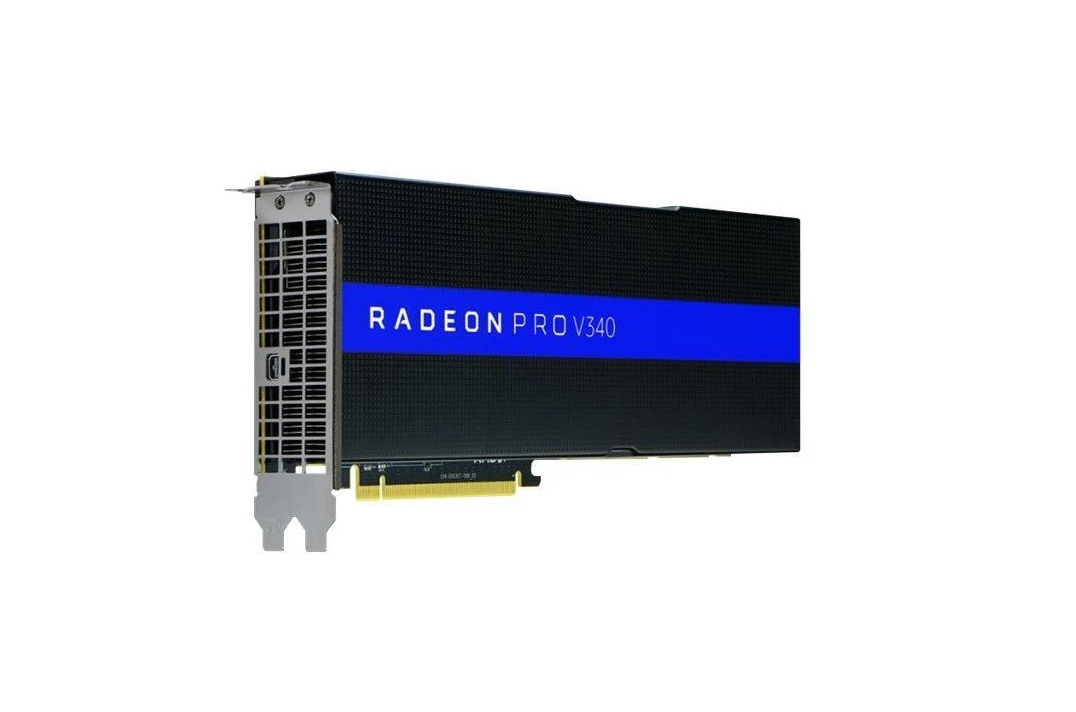 Dell 32GB Amd Radeon Pro V340 Fanless PCI-E 3.0 x16 Video Graphic Card Gmjxg