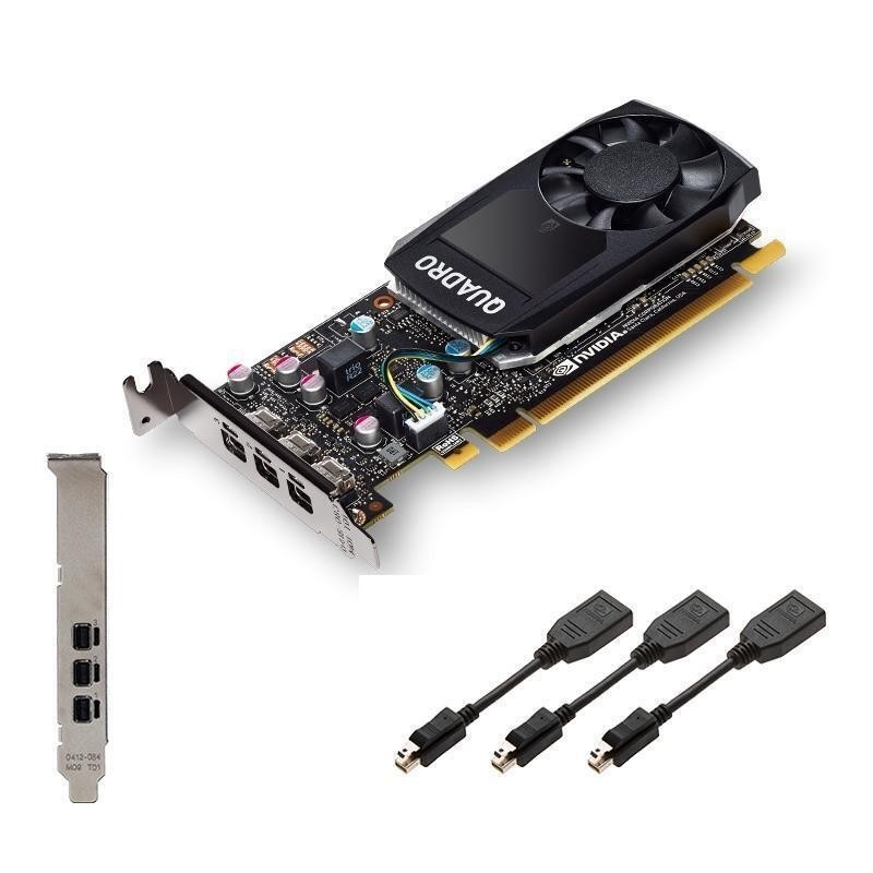 Lenovo 4GB Nvidia Quadro T400 3x Mini Dp Pci Express 3.0 x16 Card 4X61J52234
