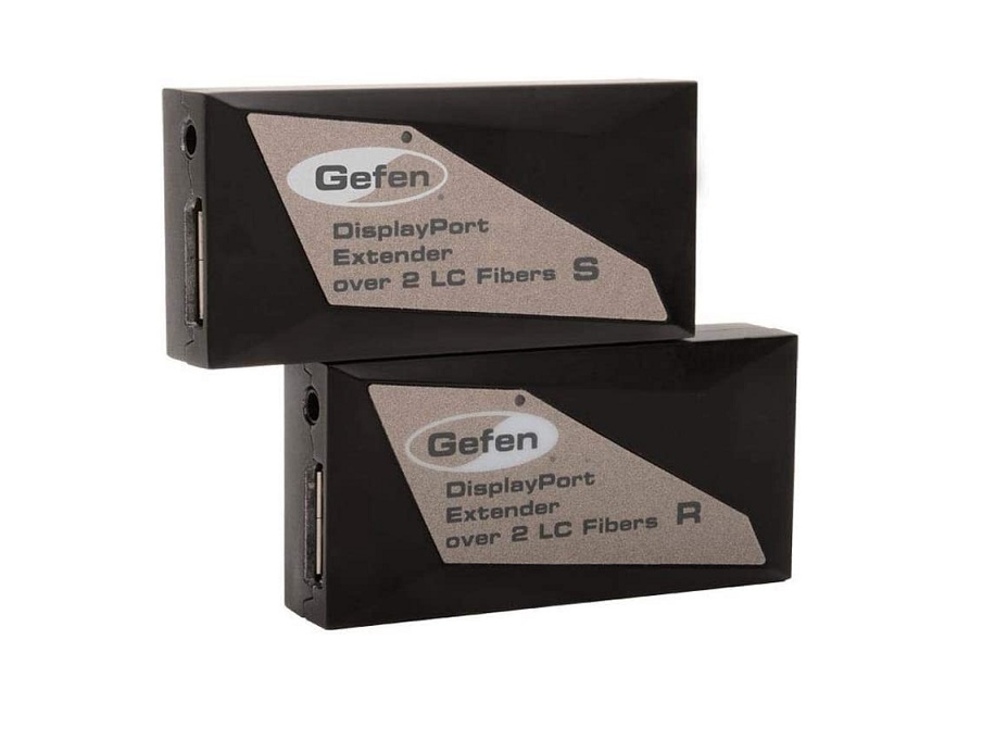 Gefen DisplayPort Extender Over Two LC Fiber-Optic Cables Extender Kit EXT-DP-CP-2FO