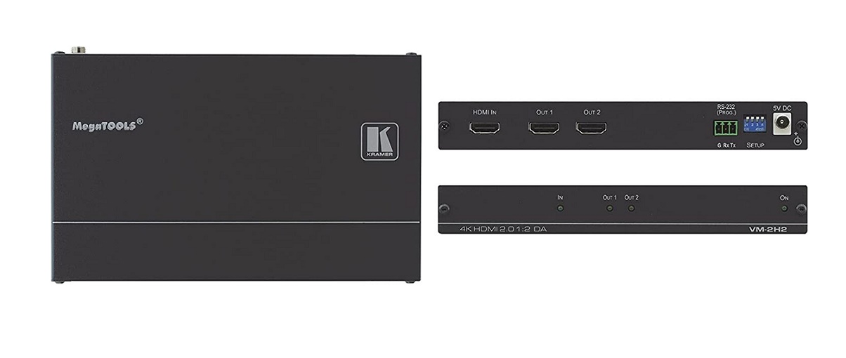 Kramer 1:2 HDMI Distribution Amplifier VM-2H2