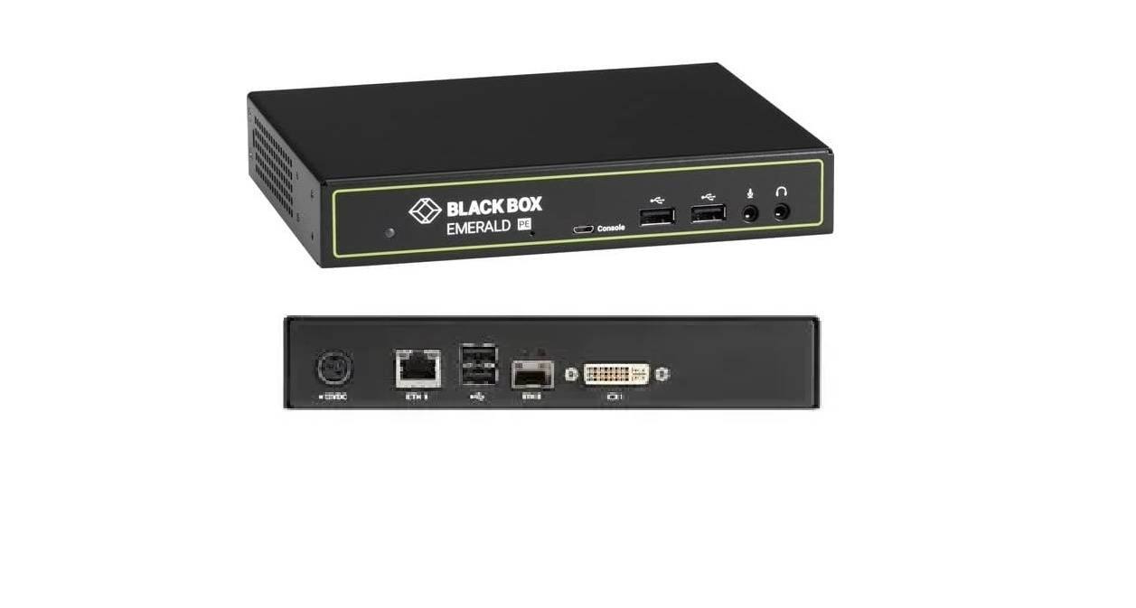 Black Box Network Services KVM Extender Receiver EMD2000PE-R-P