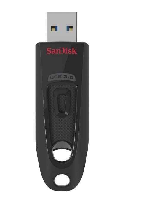 Sandisk 16GB Ultra Usb 3.0 Flash Drive Black SDCZ48-016G-C46