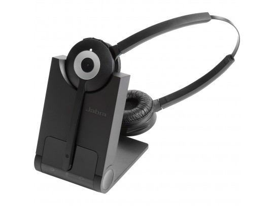 Jabra Pro 920 DUO Wireless Headset w/ Noise-Canceling Microphone 920-69-508-105