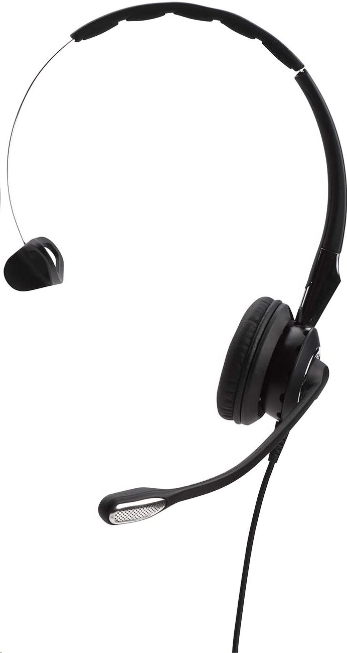 Jabra 2400 Ii Qd Mono Unc 3-in-1 Wired Headset Black 2406-720-209