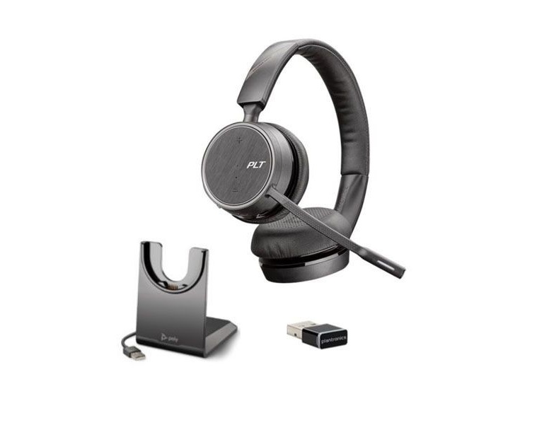 Plantronics Voyager Focus 2 Uc USB-A Bluetooth Dual-Ear Headset 213727-02