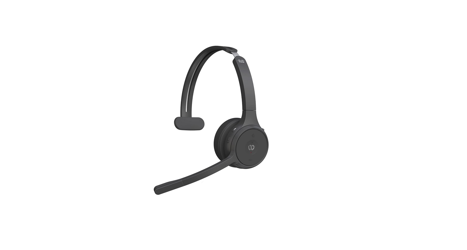 Cisco Headset 721 Wireless Single On-Ear Bluetooth Headphonesr Carbon Black HS-WL-721-BUNA-C