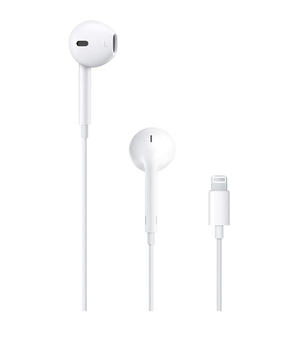 Apple Earpods Buds Headphones With Lightning Connector White MMTN2AM/A