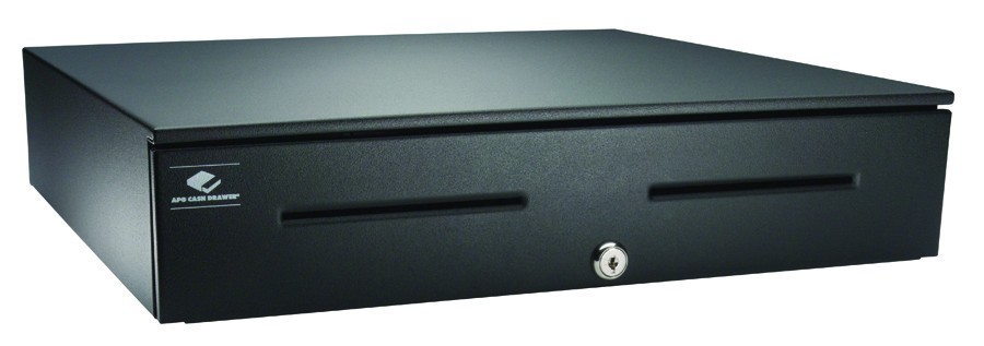 Apg 1816 Heavy Duty Cash Drawer Series 4000 5 Bill X 6 Coin Multipro Black Cable Req JB320-BL1816-U6