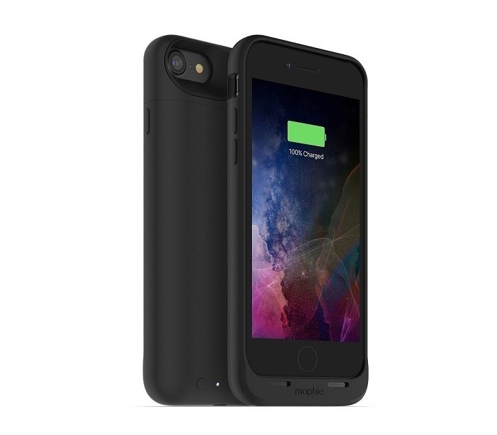 Mophie Juice Air External Battery Pack Case For Iphone 7 Black 3673_JPA-IP7-BLK 3673