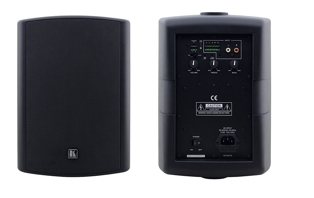 Kramer Electronics Tavor 6-O 6.5 Pair Black Speakers 60-000105