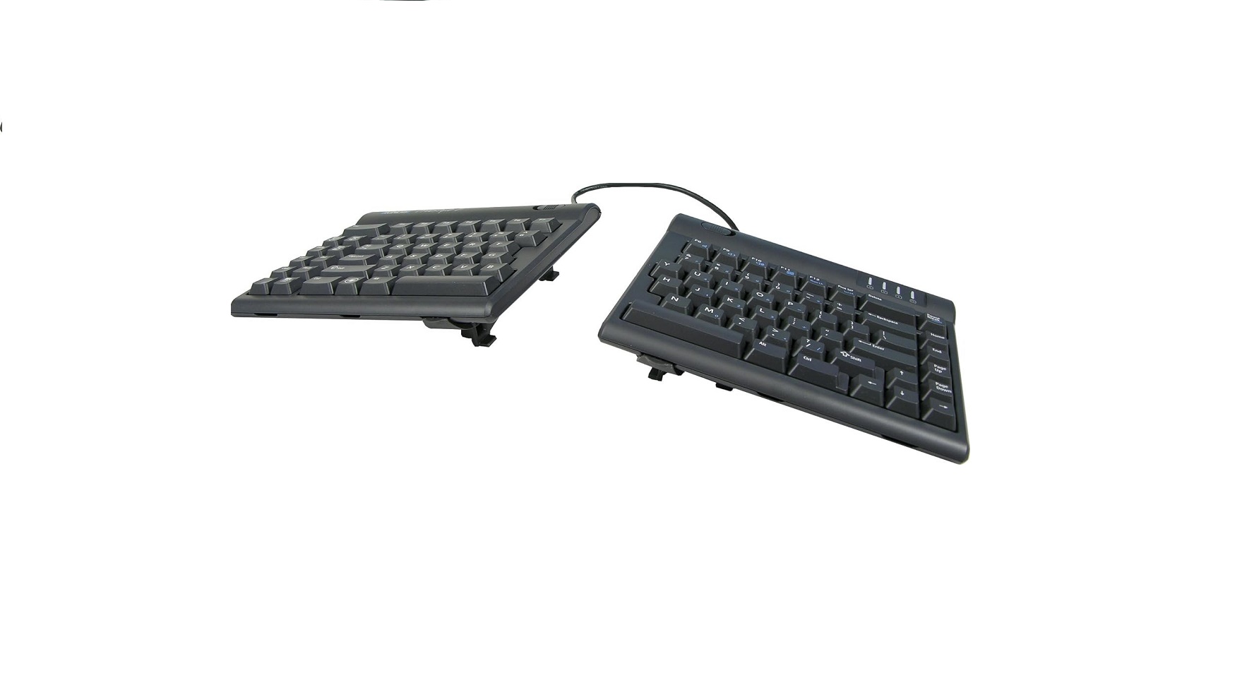 Kinesis Freestyle2 Keyboard For PC 9in Cable KB830PBUS