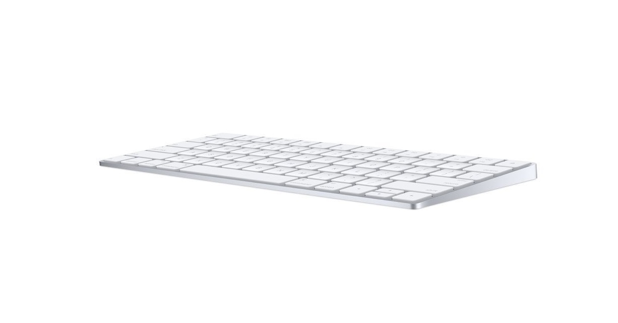 Apple Magic Wireless Bluetooth White Keyboard MLA22LL/A