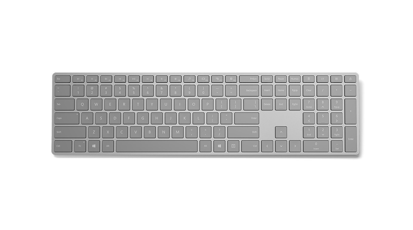 Microsoft Surface Wireless BlueTooth 4.0 Keyboard Gray 3YJ-00022