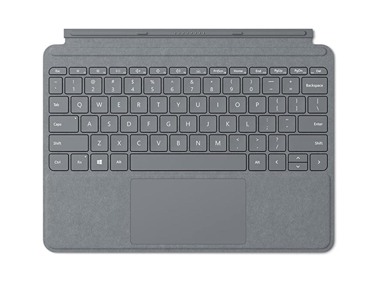 Microsoft Surface Go Type Cover Keyboard Charcoal Alcantara KCT-00101