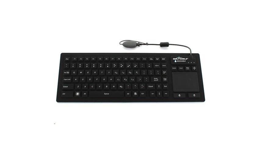 Seal Shield Sealtouch Glow Waterproof Usb Keyboard Us Black S108PG