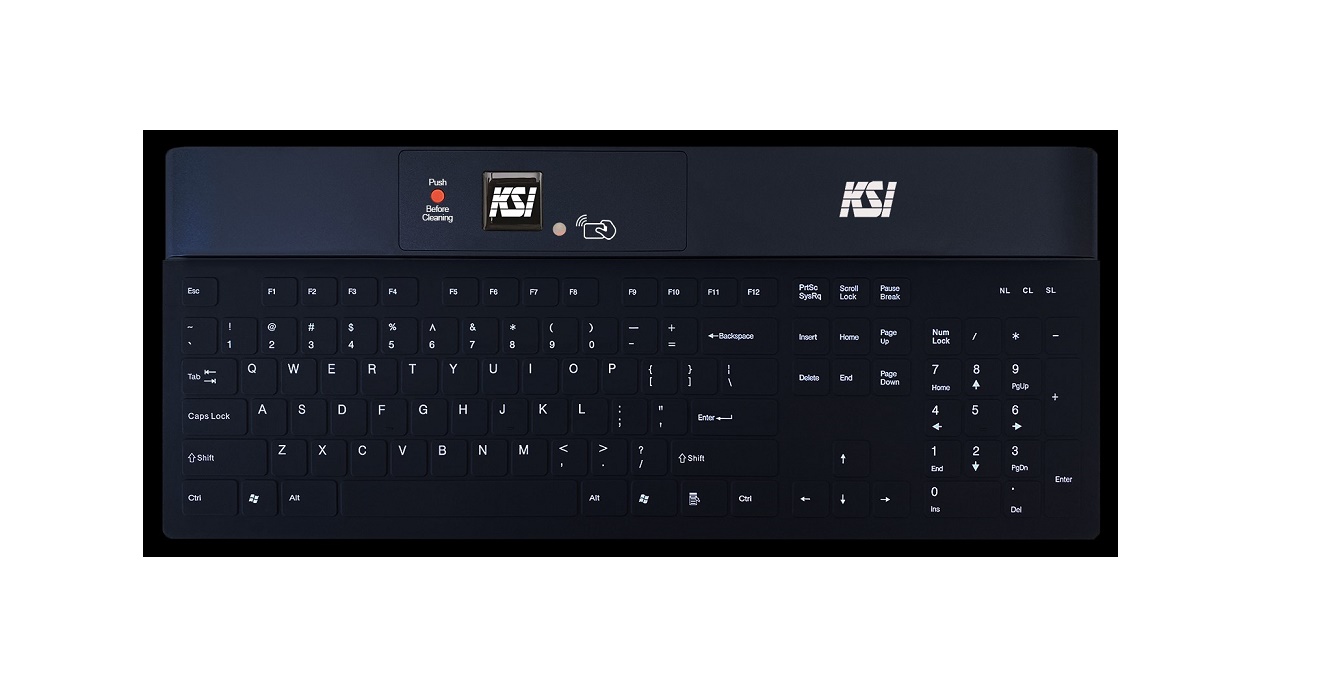 Key Source International Ksi 1700SX Rfid Reader Usb Keyboard Black KSI-1700R SX HB-21 KSI-1700R-SX-HB-21
