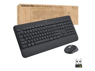 Logitech MK650 Bluetooth Combo Keyboard And Mouse Graphite 920-010909