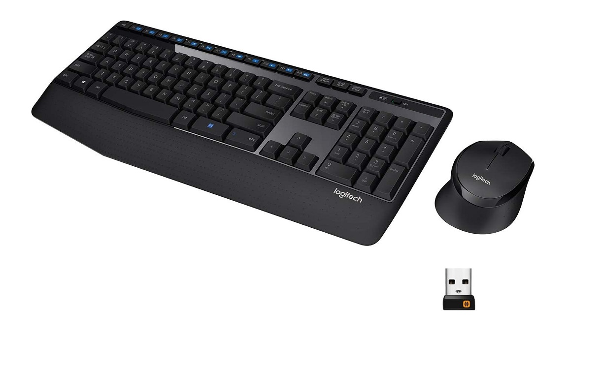 Logitech MK345 Wireless Combo Full-Sized Keyboard Mouse 920-006481