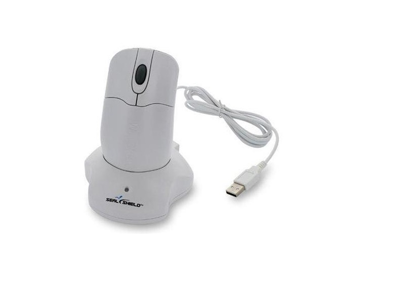Seal Shield Wireless Usb Optical Waterproof Mouse White STWM042WE