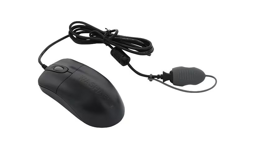 Seal Shield Usb Optical Mouse Black STM042