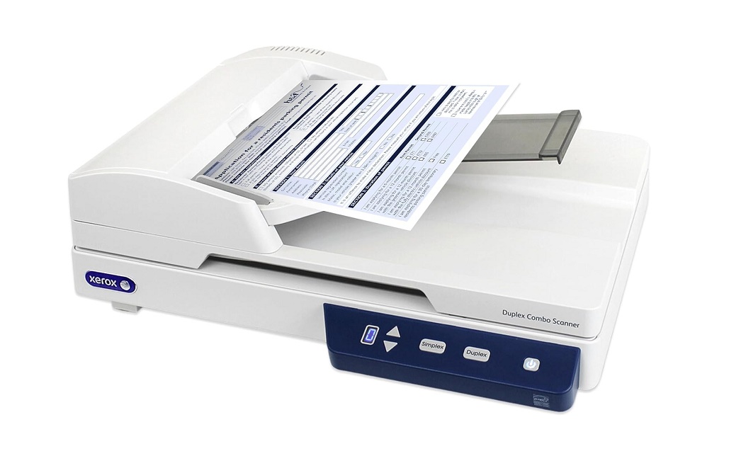 Xerox Flatbed Document Usb Duplex Combo Scanner XD-COMBO