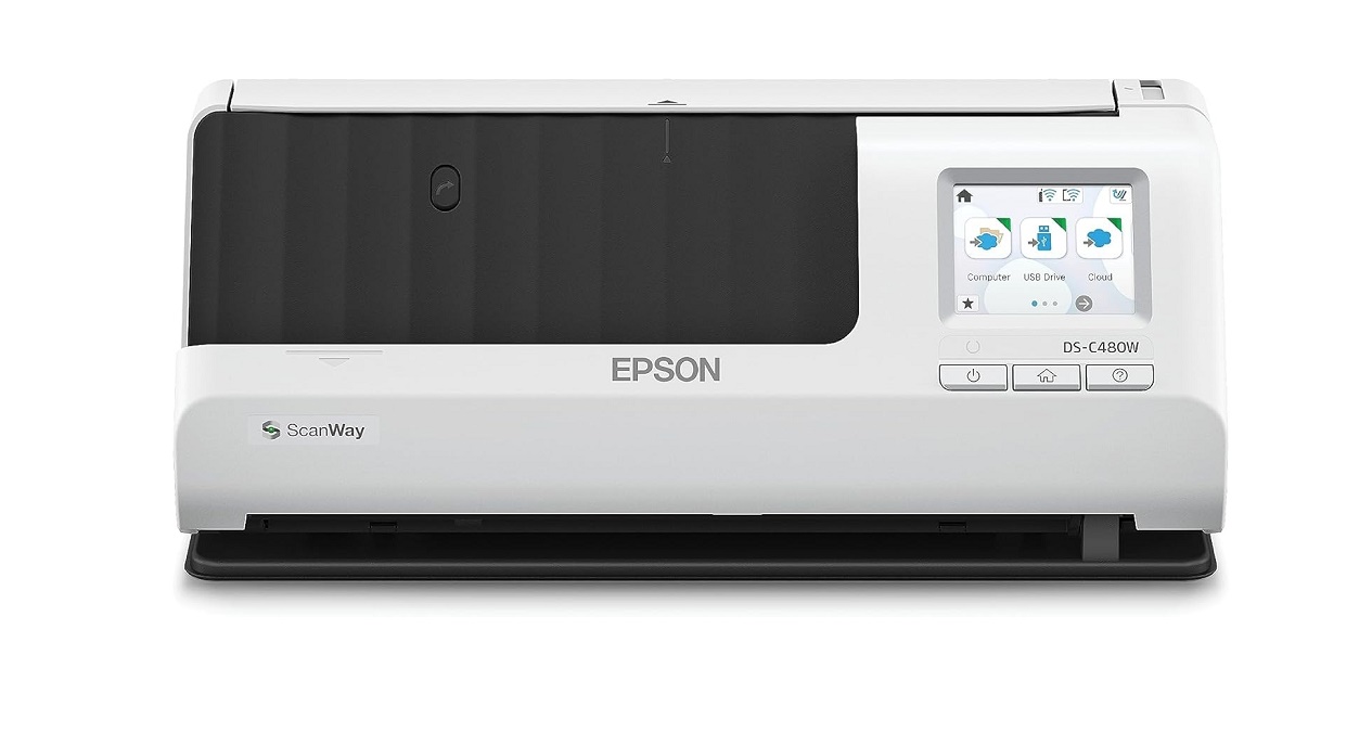 Epson DS-C480W Wireless Usb 2.0 Duplex Document Scanner B11B269202