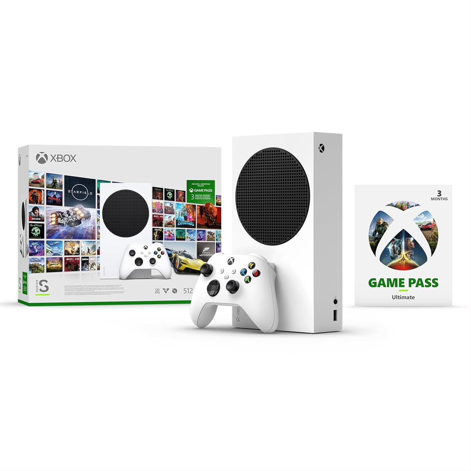 XBOX Series S + Starter Bundle 512GB SSD Console RRS-00144