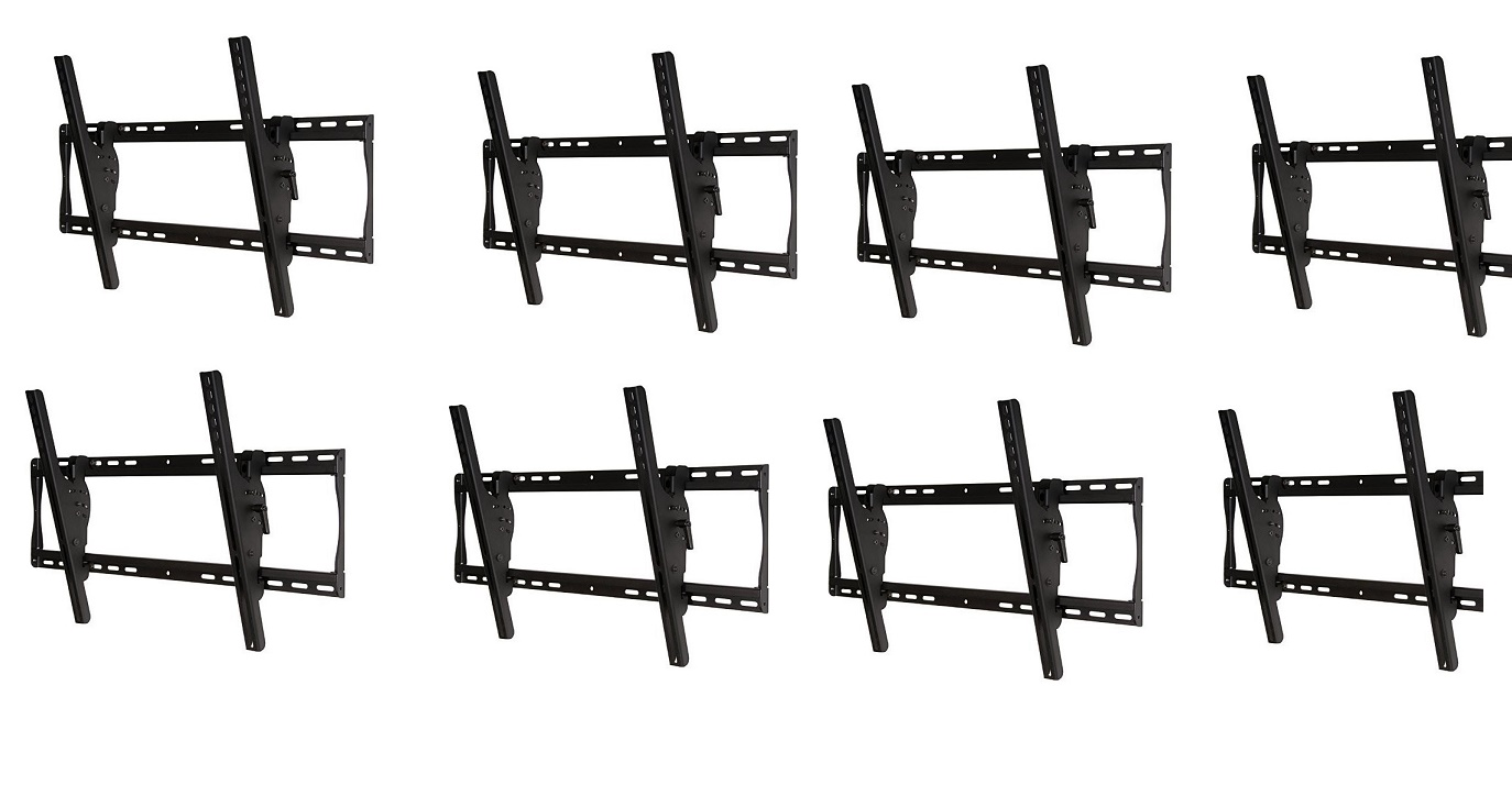 Peerless Lot Of 10pcs Universal Tilt Wall Mount Mounting Kit For 37 To 75 Flat Panel Screens ST650-10-Pack