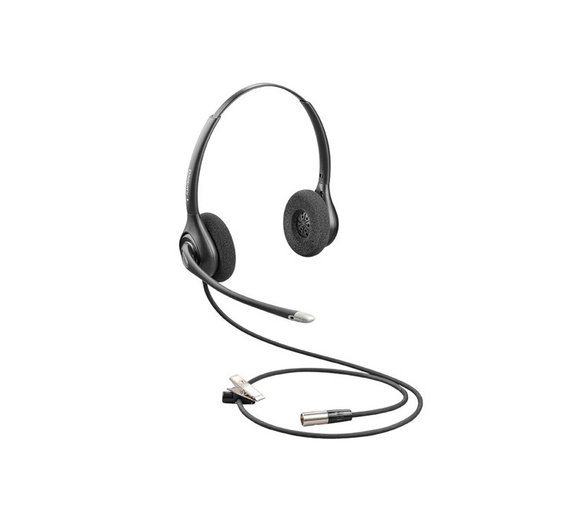 Plantronics 86872-01 HW261N-DC Dual Channel Wired Headset