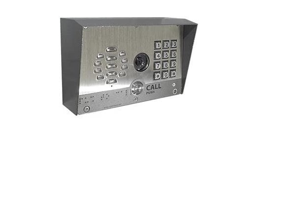 Cyberdata 011414 SIP-enabled H.264 Video Outdoor Intercom With Keypad