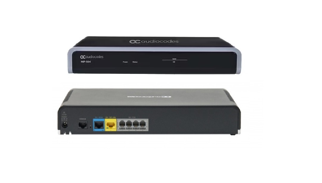 Audiocodes Mediapack 504 Analog Voip Gateway With 4x 4-Ports Fxs MP504/4S/SIP