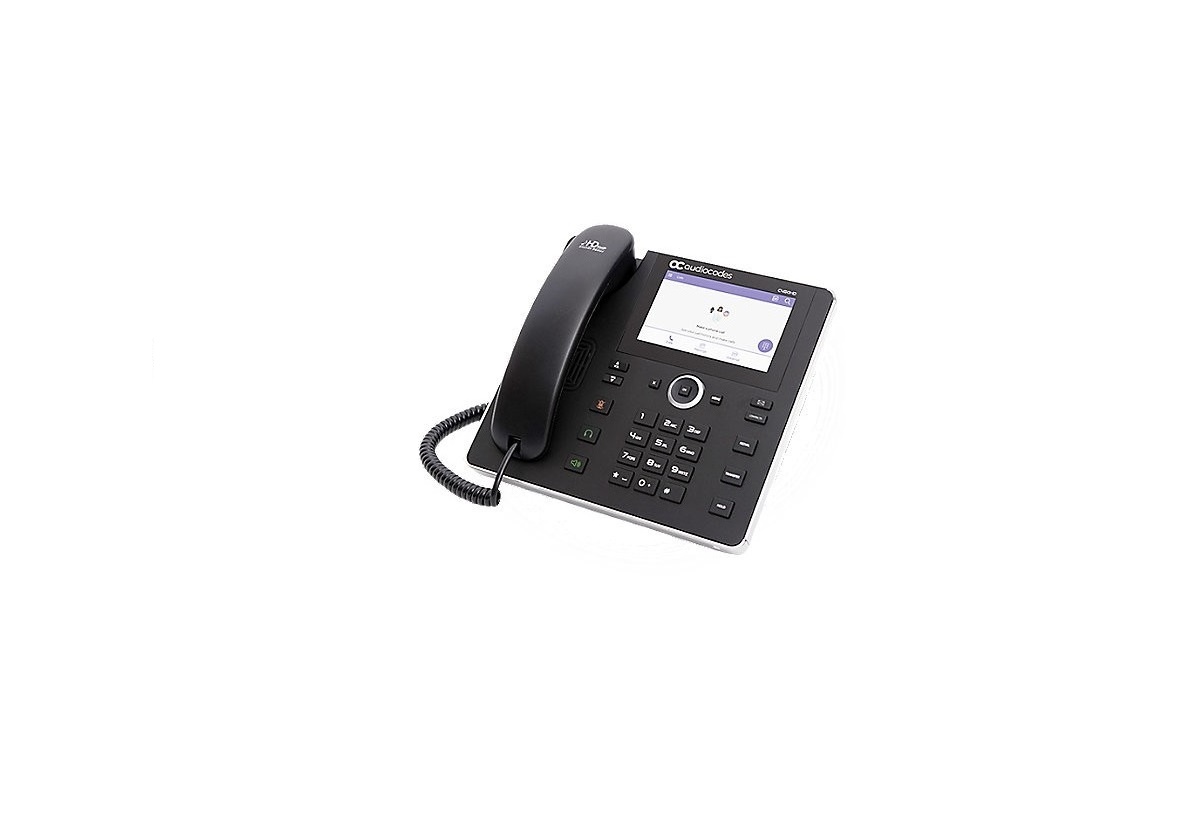 Audiocodes C450HD 5 PoE Wi-Fi IP Phone IPC450HDEG-DBW