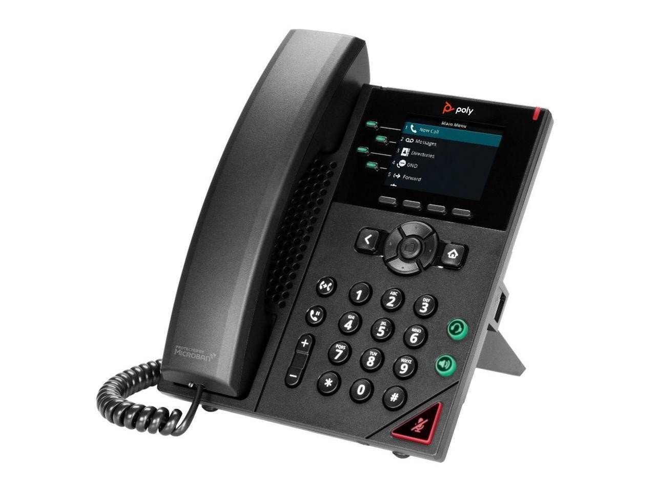 Polycom Poly Obi Vvx 250 4-Line Ip Desk Phone With Power Adapter 89K69AA#ABA