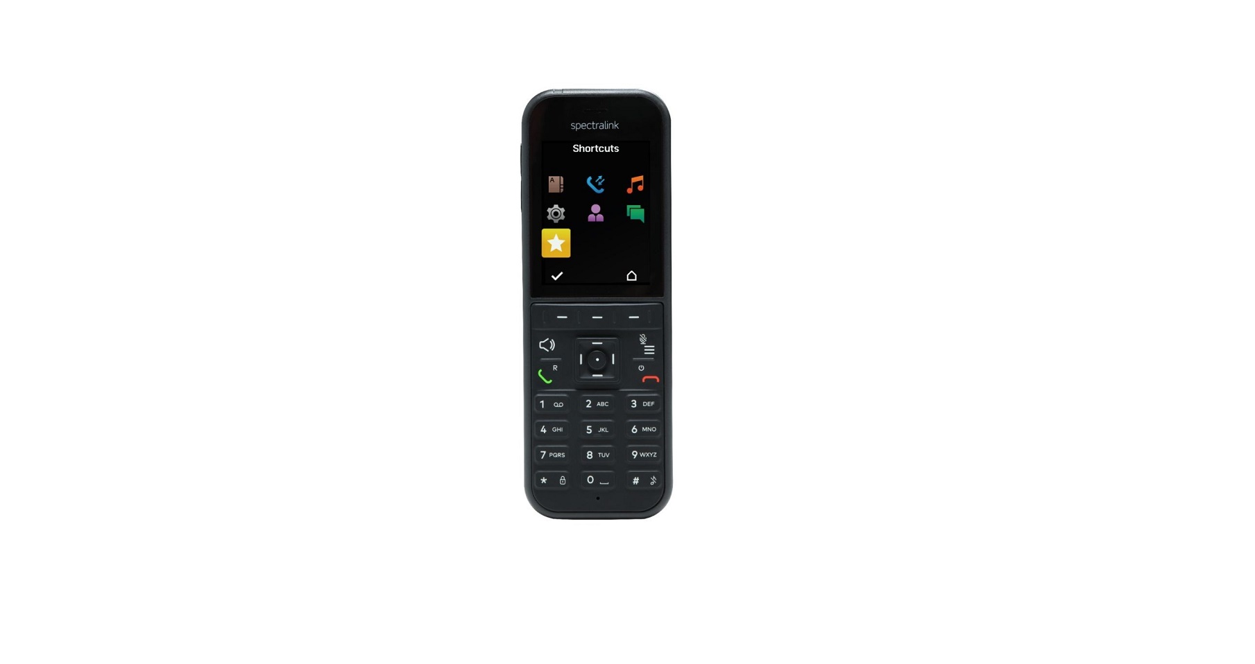 Spectralink S33 Dect Handset With Li-Ion Battery Installed 72682000