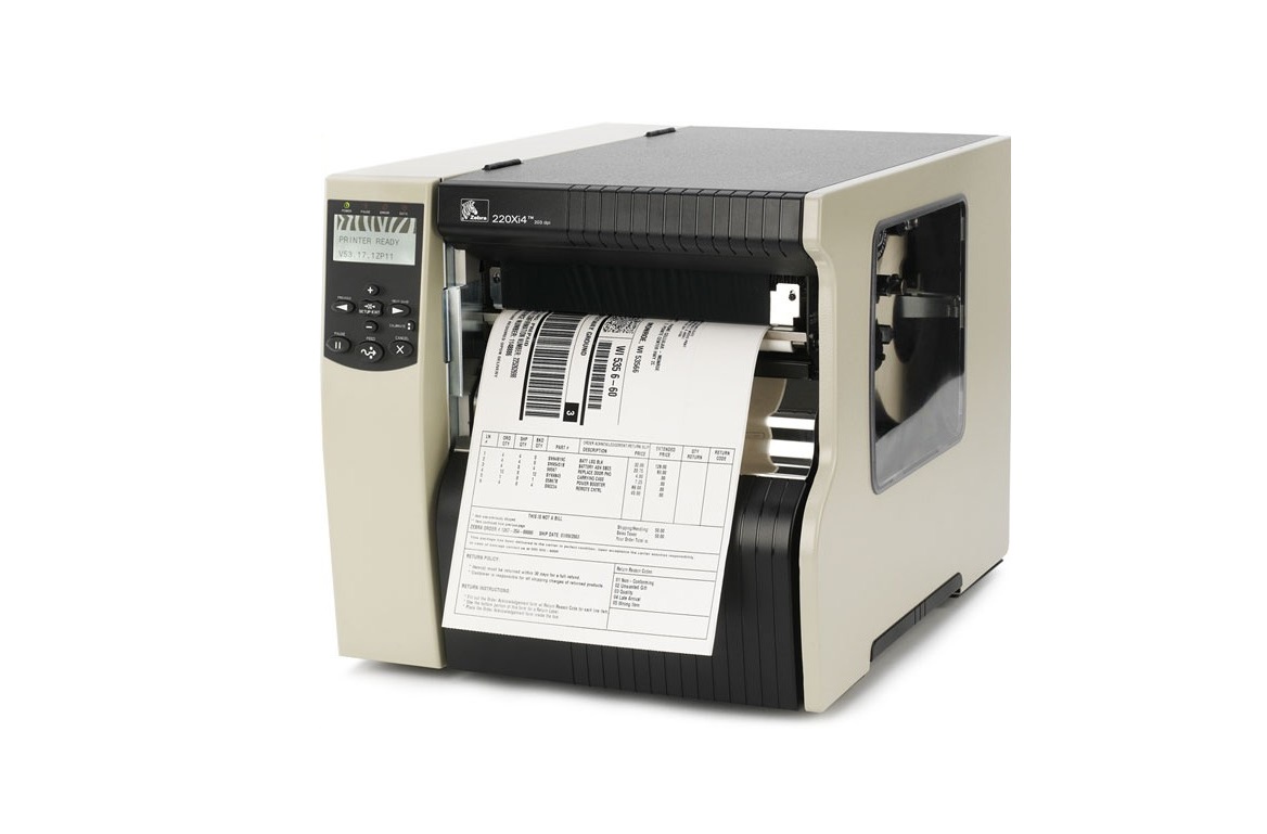 Zebra 220Xi4 223-801-00000 300dpi Mono Dt Tt Usb Parallel Serial Label Printer