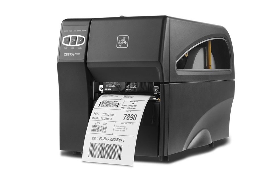 Zebra ZT220 Direct Thermal Monochrome Barcode Label Printer 203dpi Usb Series ZT22042-D01000FZ