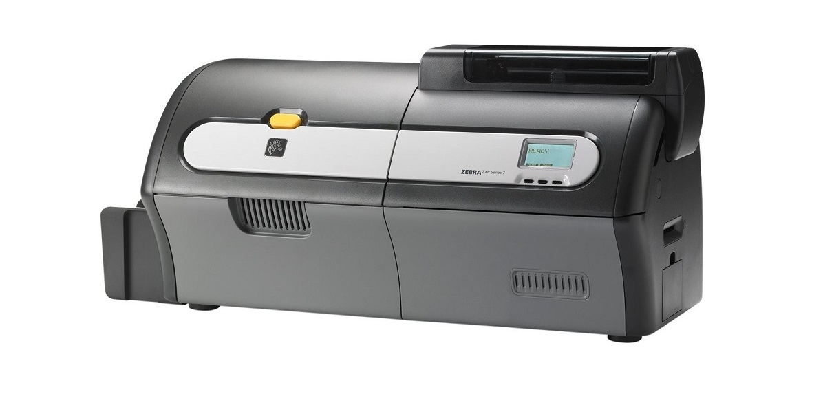 Zebra Zxp Series 7 Id Plastic Card Thermal Transfer Color Single-sided Printer Z71-000C0000US00 Usb Lan