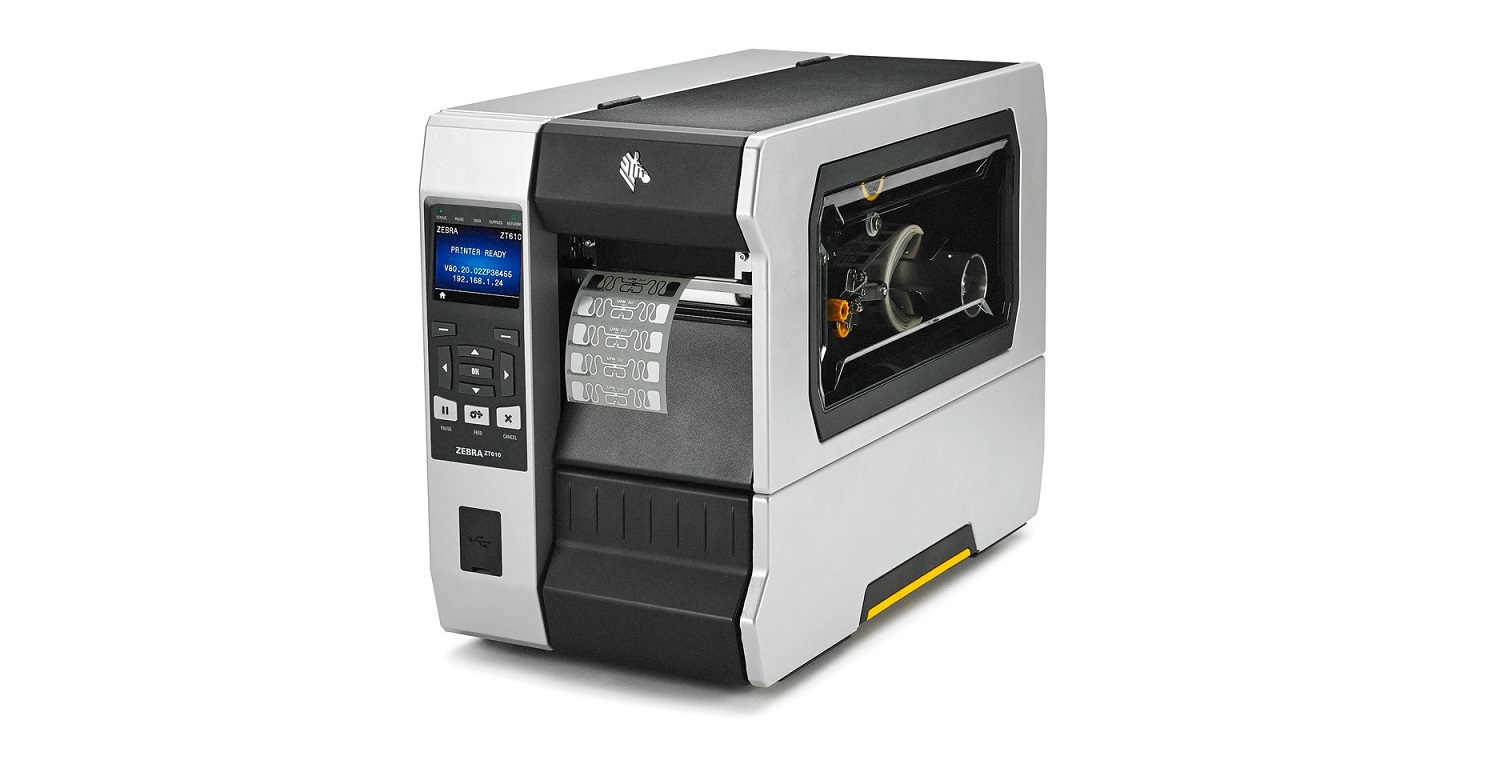 Zebra Zt610 Thermal Transfer 203dpi Bt Serial Usb Lan Rfid Uhf Label Printer Zt61042 T0101a0z 9415