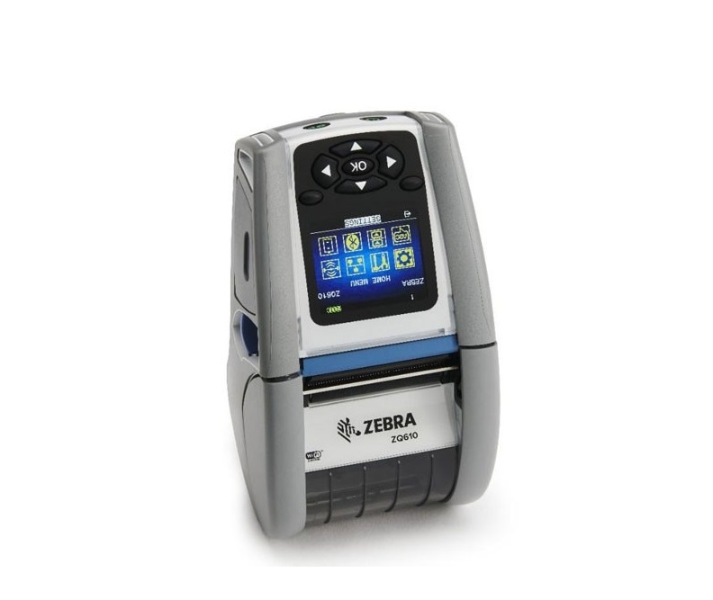 Zebra ZQ610 Mono Direct Thermal Bluetooth 203dpi Label Printer ZQ61-AUFA000-00 - 2