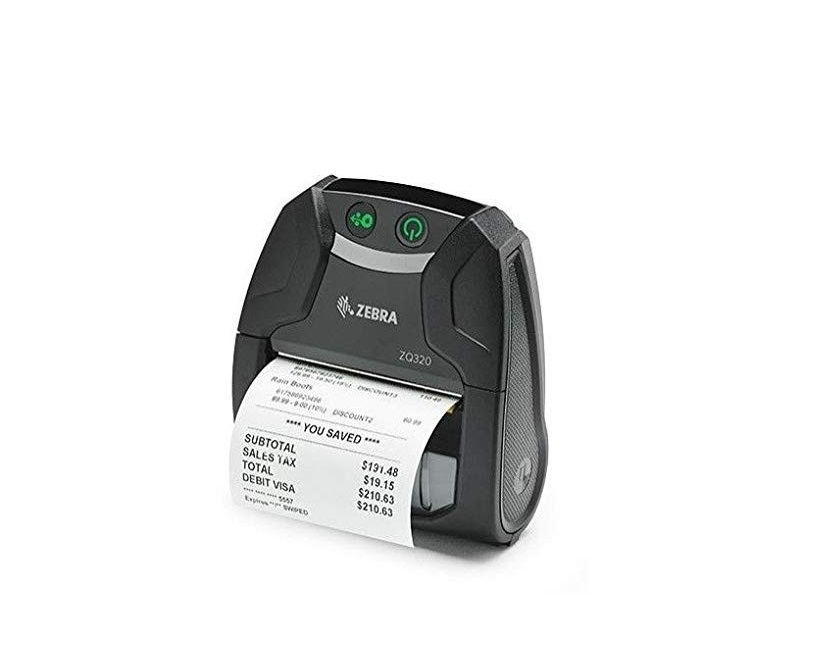 Zebra ZQ320 ZQ32-A0E02T0-00 203dpi Mono DT BT NFC Receipt Printer (New Sealed)