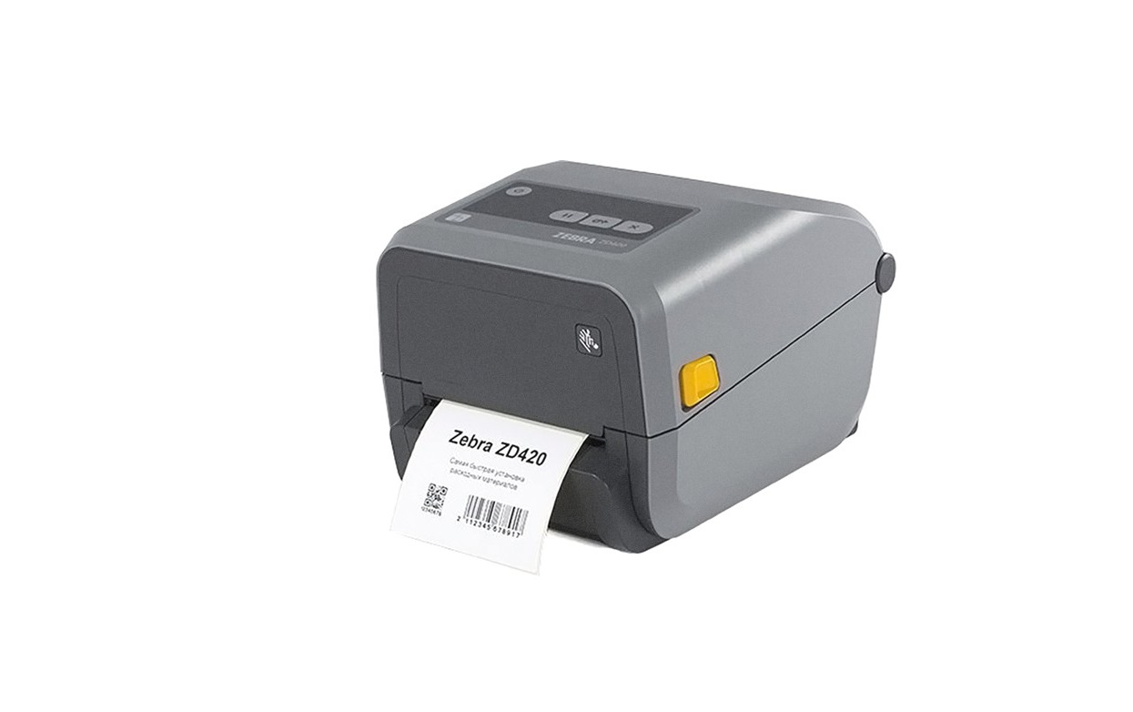 Zebra ZD420 ZD42042-C01000EZ 203dpi Mono TT USB Label Printer Thermal Transfer (New Unused)