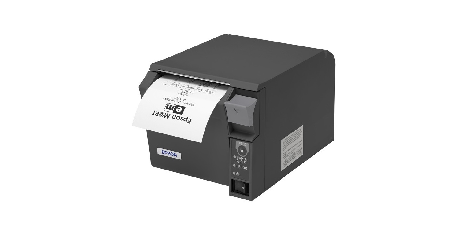 Epson TM-T70II Thermal Mono Wireless Usb Pos Receipt Printer With PS180 C31CD38A9981