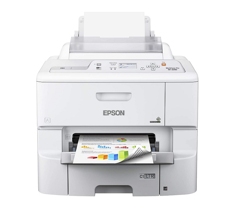 Epson Workforce Pro WF-6090 Usb Wireless Ethernet Color Printer C11CD47201-NA