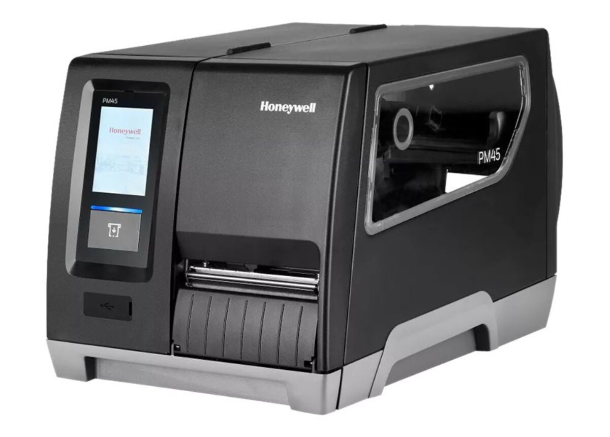 Honeywell PM45 Mono Thermal Transfer 300dpi Usb Serial Lan Bt Label Printer PM45A11000000301
