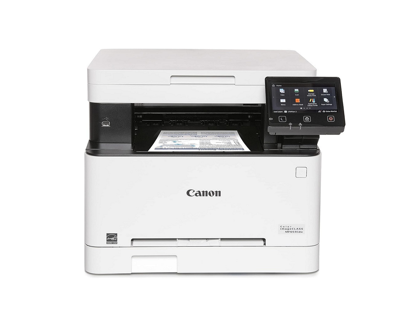 Canon Imageclass MF653Cdw Multifunction Wireless Color Laser Printer 5158C007